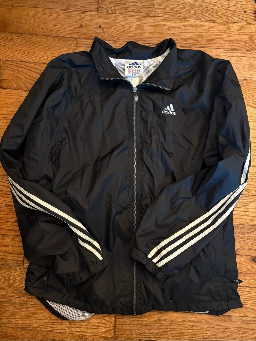 adidas front white
